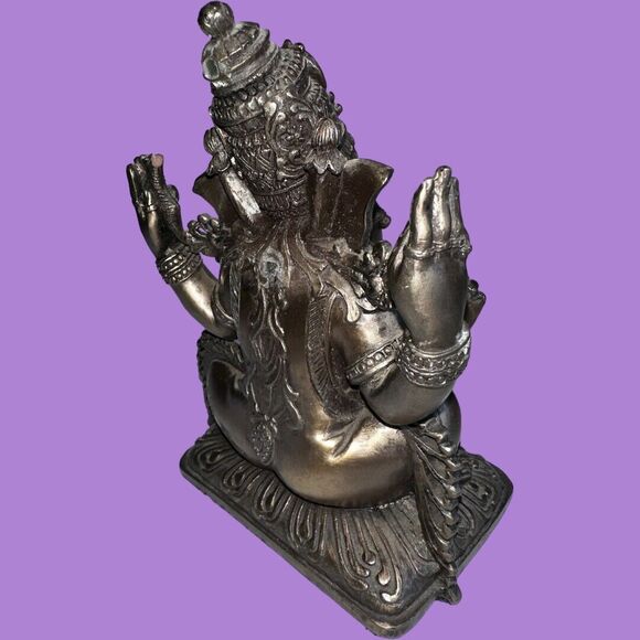 Lord Ganesha Hindu Statue Lord of Success Remover of Obstacles - Picture 10 of 16